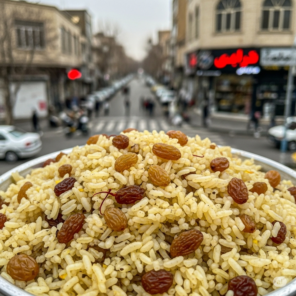 چشمه بهار خرید کشمش پلویی ارگانیک در تهران خاورشهر
